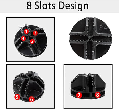 40PCS Cube Connectors Plastic Storage Wire Cube Connectors ABS Connectors Organizer for Modular Closet Storage Organizer, Wire Shelving, Wardrobe, Shoe Rack Clips, Pet Carrier, Black