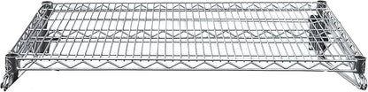 Heavy Duty Chrome Wire Storage Wall Shelf (14" x 30")