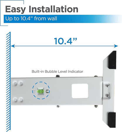Air Conditioner Support Bracket for Outdoor Window AC, Supports Units Up to 10,000 BTU & 88 Lbs., Heavy Duty Mount Suitable for Most Windows, KT-04S