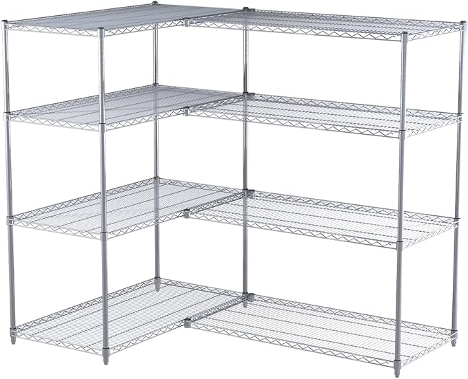 Akro-Mils AKRO-MILS AWSHOOK8PK -Connecting S Hook for Chrome Wire Shelf System - Pack of 8(Pack of 8)