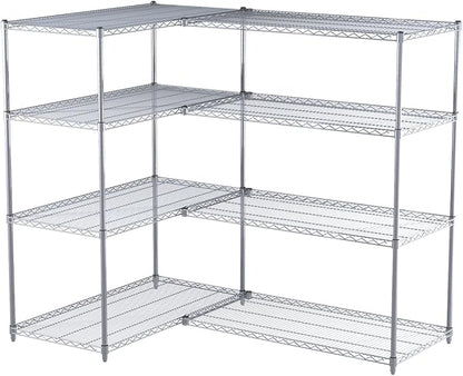 Akro-Mils AKRO-MILS AWSHOOK8PK -Connecting S Hook for Chrome Wire Shelf System - Pack of 8(Pack of 8)