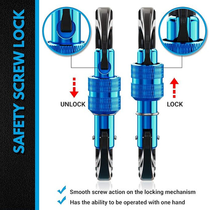 12kN (2697 lbs) Heavy Duty Carabiner Clips, for Securing Pets, Outdoor, Camping, Hiking, Hammock, Dog Leash Harness, Keychains