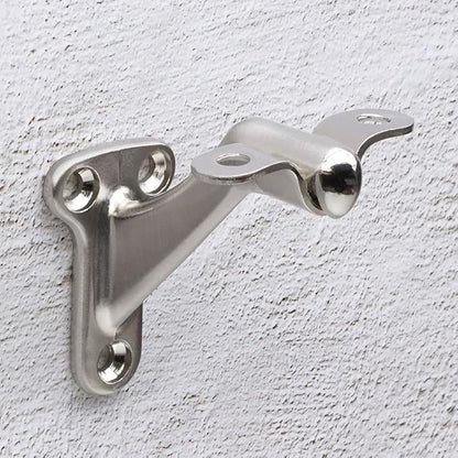 Triumph Hardware,3 Pack,3" Heavy Duty Handrail Bracket Brushed Nickel,Stair Railing Bracket