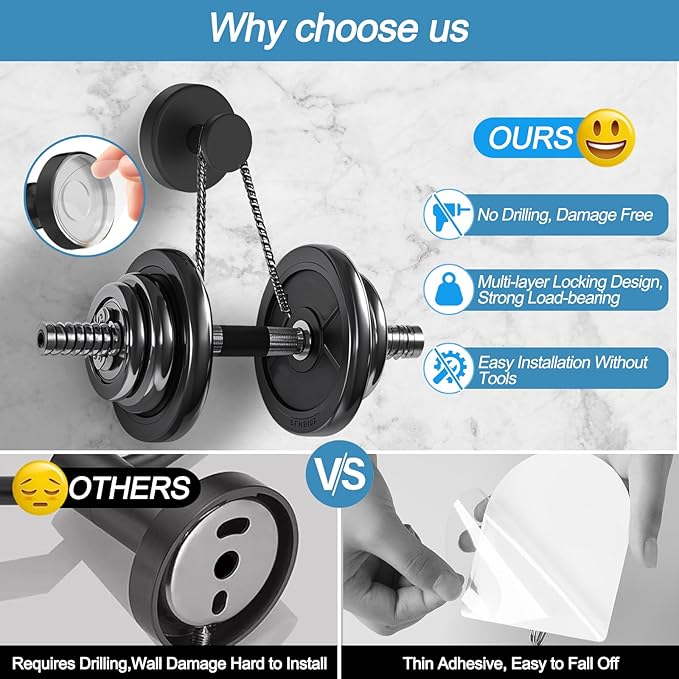 Shower Hooks for Inside Shower, Vacuum Suction Cup Hooks for Glass Window, Mirror, No Drill Towel Hooks for Bathrooms, Bath Robe Coat Looafh Wreath Hook for Hanging - 2 Pack, Black