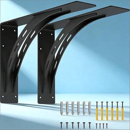 20 inch x 13.5 inch Heavy Duty Bracket,Granite Countertop Support Brackets, Heavy Duty Shelf Brackets , Max Load 1000 Lbs ,Mantel Brackets (Set of 2) - (20 " x 13.5 ")