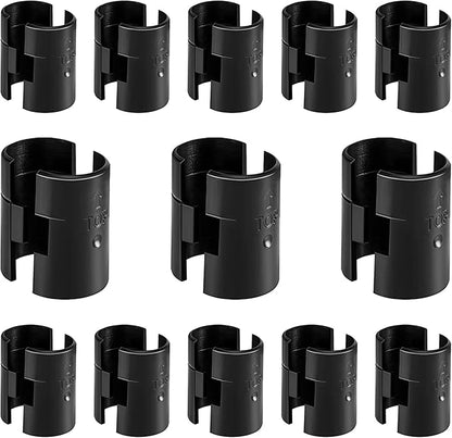 Wire Shelf Clips,26 Packs Wire Shelving Shelf Lock Clips for 1" Post- Shelving Sleeves,13 Pairs of Wire Rack Lock Clip,Fits with Thunder Group,Alera,Metro,Honey Can Do,Regency,Eagle& More