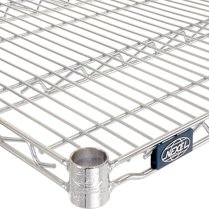 Nexel Chrome Wire Shelf, 72" x 24"