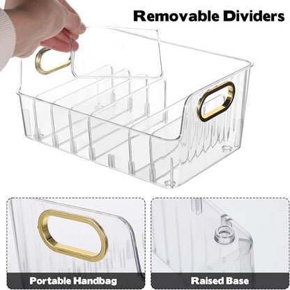 2 Sets 5 Inch Sanding Discs Storage Bins - 8 Slots for Classified Organization, Sandpaper Storage Holder, Woodworking Tool Box Organizers, Storage Rack (Excluding Sandpaper)