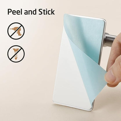 KES Adhesive Towel Bar 30-Inch Bathroom No Drill Towel Holder Sticky on Towel Rack Easy Install SUS304 Stainless Steel Rustproof Brushed Finish, A7000S75B-2