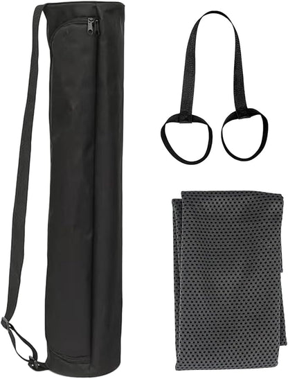 Yoga Mat Bag for Women & Men,Travel Yoga Gym Bag for 1/4" 1/3" Thick Exercise Yoga Mat,Fitness mat bag,sprot mat pouch