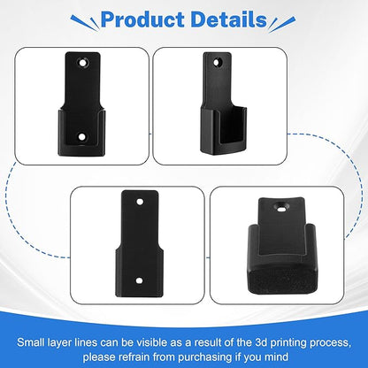 Saillong Ceiling Fan Remote Holder Wall Mount Compatible with Hampton Bay Ceiling Fan Remote Control Bracket Compatible with TX028C-S 98130 KUJCE10320/TR222A, 2AAZPHD3/HD3, 98130 KUJCE10318