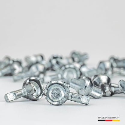 Shelf Support Pegs - Made in Germany - Compatible with IKEA Billy - Cabinet Shelf pins (20 Pieces)