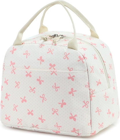 Bluboon Lunch Bag for Women Men Cute Lunch Tote Bags Reusable Insulated Lunch Box Large Capacity Reusable Insulated Cooler for Work Picnic or Travel