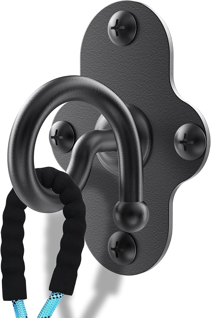 TOMBABY Pet Leash Wall Hook - Durable Rust-Proof Stainless Steel Leash Holder for Dogs, Cats, and Other Pets, Indoor & Outdoor Use, Easy to Install, Space-Saving