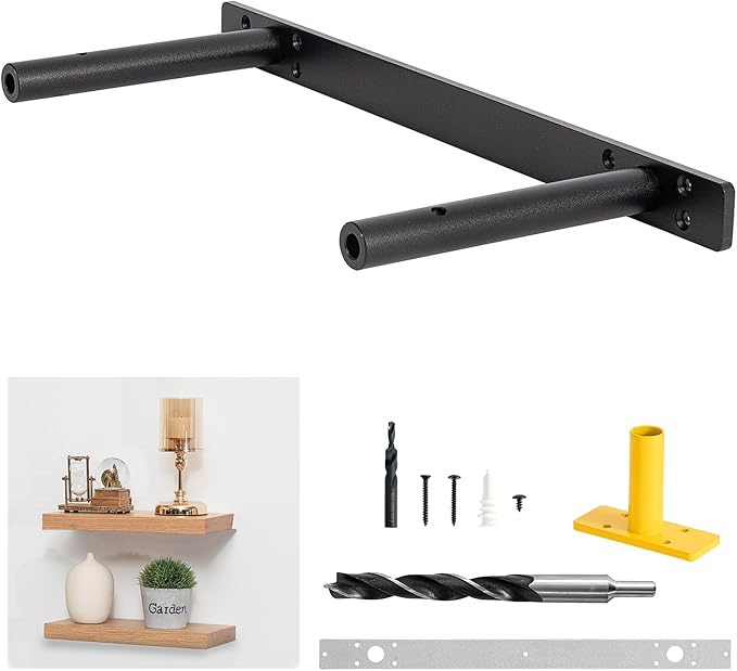 Floating Shelf Bracket ,Hidden Shelf Brackets (Outfit Normal Build kit 16 inch -New)