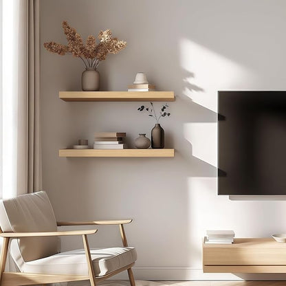 8pcs Wall Shelf Brackets Heavy Duty Floating Shelf Bracket Hidden,Invisible Black Shelving Brackets Decorative Floating Shelf Hardware Heavy Duty,Metal Shelf Support Bracket(4"-8pcs)