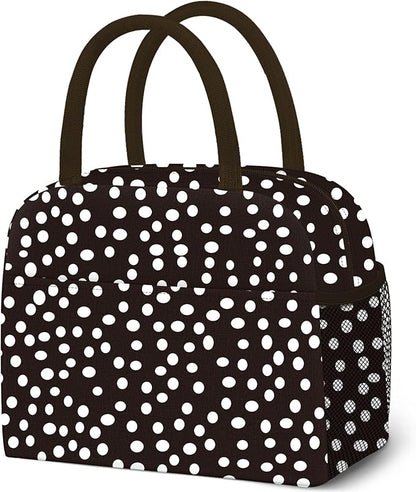 DALINDA Lunch Bag Lunch Box for Women Men Reusable Insulated Lunch Tote Bag,Leakproof Thermal Cooler Sack Food Handbags Case High Capacity for Travel Work Picnic Beach