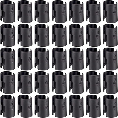 Wire Shelf Clips,54-Pack Wire Shelving Shelf Lock Clips for 1" Post Shelvings,27 Pairs Wire Rack Lock Clip Replacements for Metal Shelving Sleeves System