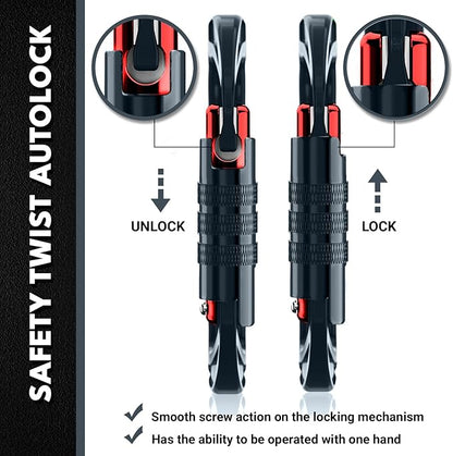 12kN (2697 lbs) Heavy Duty Carabiner Clips, for Securing Pets, Outdoor, Camping, Hiking, Hammock, Dog Leash Harness, Keychains