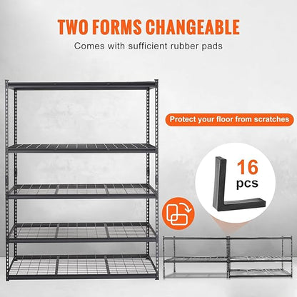 Towallmark Heavy Duty Storage Shelves 48 * 18in - Storage Shelves, Heavy Duty Storage Shelves, Metal Storage Utility Rack Shelf Unit, Easy Assemble Garage Storage Shelving