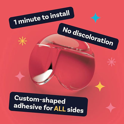 Baby Proofing Corner Protectors Guards - Furniture Edge Protector for Babies & Kids - Safety Guards & Cushions for Table, Desk, Crib, Fireplace, Corners & Edges | Clear, Safe | 12 Bumpers Pack