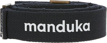 Manduka Yoga Commuter Mat Carrier - Eco-Friendly Cotton, Easy to Carry, Hands-Free, For All Mat Sizes, 68" x 1.5"