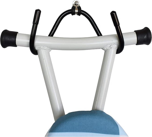 YYST Bendable Ironing Board Wall Holder Wall Mount Wall Storage Clip - Fit T-Leg Style Or Y- Leg Style Ironing Board