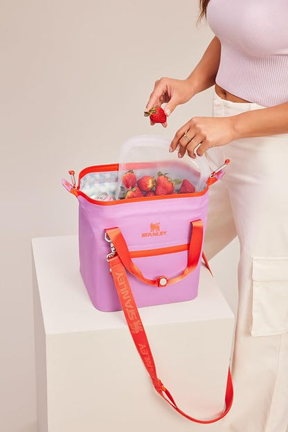 Stanley All Day Julienne Soft Cooler Bag and Lunch Box | Insulated Travel Bag with Zipper | BPA-Free
