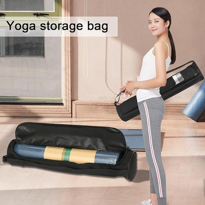 Yoga Mat Bag for Women & Men,Travel Yoga Gym Bag for 1/4" 1/3" Thick Exercise Yoga Mat,Fitness mat bag,sprot mat pouch