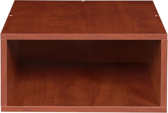 Niche Cubo Half Size Stackable Storage Cube- Warm Cherry (PC1206WC)