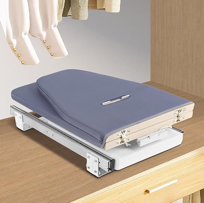 Wall Mounted Ironing Board, Foldable Ironing Board, 180¡ã Swivel Sturdy Ironing Station for Home, Apartment & Small Spaces (Style 5)