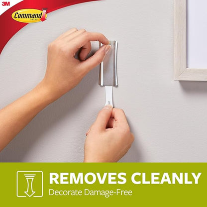 Command Large Frame Hanger, 5 lb Capacity, 1-Hanger, 2-Strips, 2-Frame Stabilizer Strips, Indoor Use