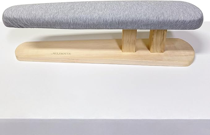 Sleeve Tabletop Ironing Board Portable Chest&sSleeves Ironing Board with Wooden Base for Tailor,Household,Laundry Rooms.