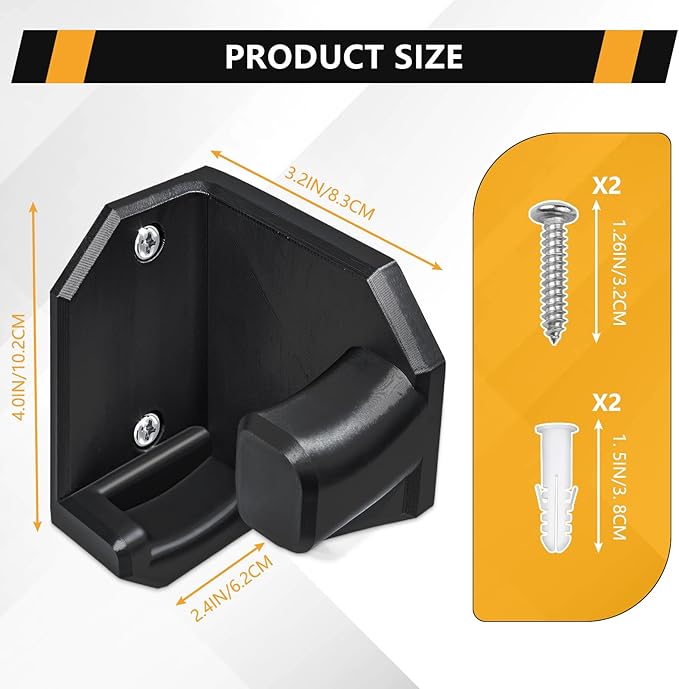 Wall Bracket for Dewalt Stick Vacuum(DCV501HB), Wall Mount Holder for Dewalt Cordless Stick Vacuum, Accessories for Dewalt Vacuum