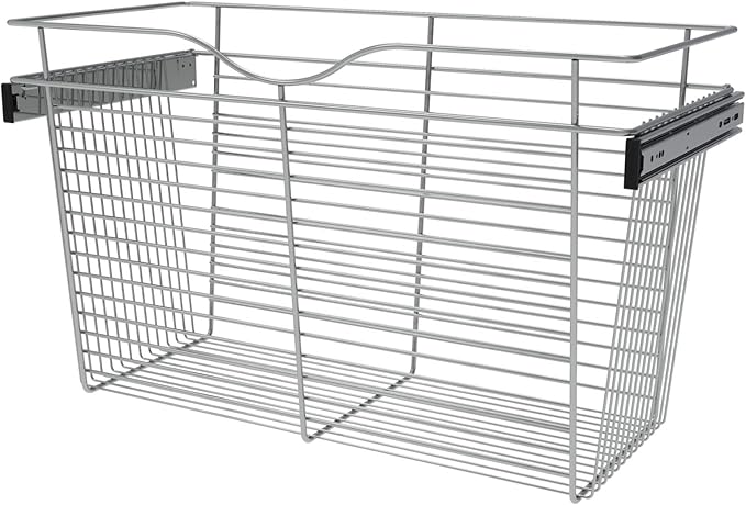 REV-A-SHELF 30" W Closet Basket for Custom Closet Systems
