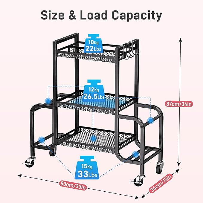 Weight Rack for Home Gym Storage, Sports Equipment Organizer, Workout Exercise Equipment Storage, Dumbbell Kettlebell Rack Organization for Home Gym, Garage Sports Equipment Organizer