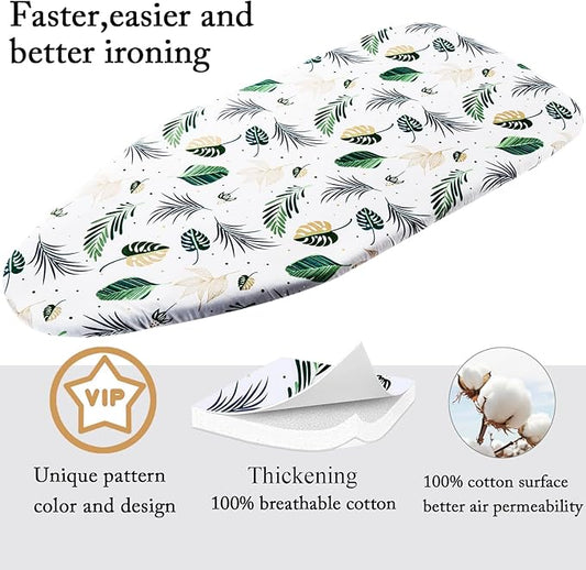 Small Ironing Board Cover Scorch Resistant, Table top Ironing Cover with Padding Heat Reflective Heavy Duty Pad…