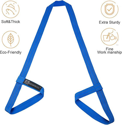 [MAT NOT Included] Yoga Mat Sling, Yoga Mat Straps for Carrying, Easy-Cinch Yoga Mat Holder Strap