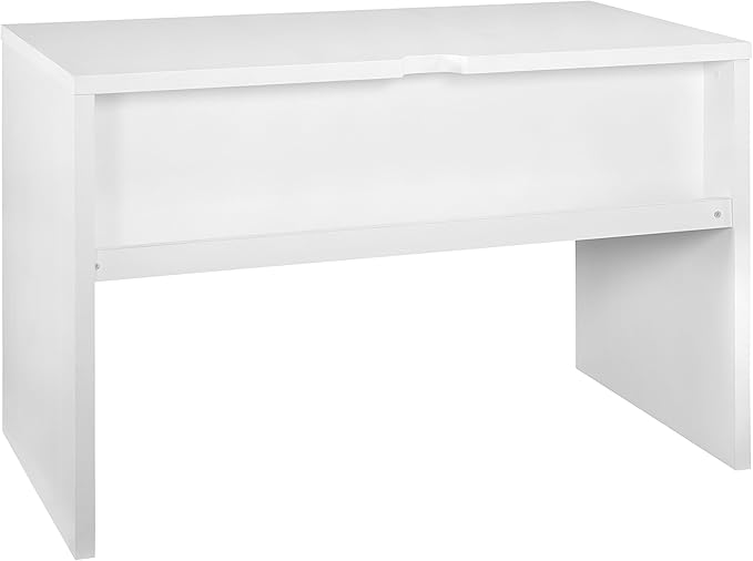 ClosetMaid 43.8 in. W Home Office Desk for Computer Laptop, Writing, Study with Modern, Simple Style, White Finish, 44" W x 22" D