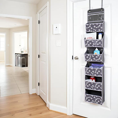 Morezi Dog Over The Door Storage Organizer Toy Leash Organization Great for Collecting pet Toys leashes Clothing Hanging Dog Organizer