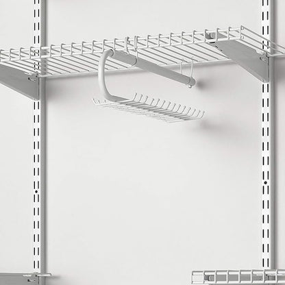 Rubbermaid Configurations Tie & Belt Organizer, White, Accessory Organization System and Storage, for Home/Closet/Bathroom