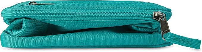 PackIt® Freezable Classic Lunch Box, Teal, Built with EcoFreeze® Technology, Collapsible, Reusable, Zip Closure With Zip Front Pocket and Buckle Handle, Designed for Fresh Lunch On the Go