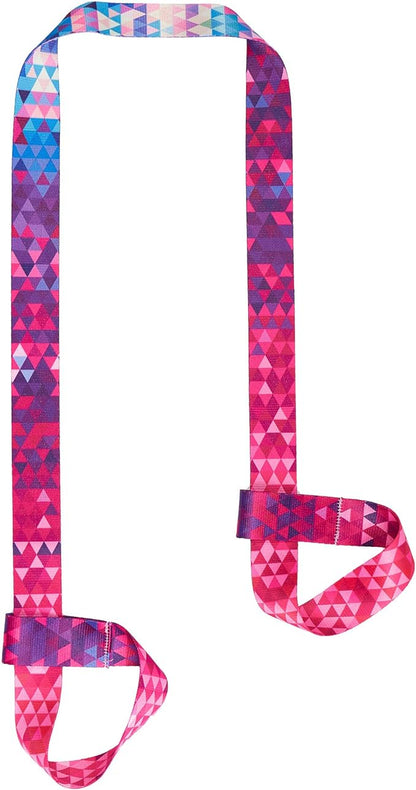ZOOEASS Yoga Mat Strap, Adjustable Durable Yoga Mat Carrier & Stretching Strap, Multiple Color Choices