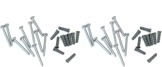 ClosetMaid 23587 MaxLoad Mounting Hardware, 1 Count (Pack of 2), Silver