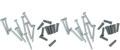 ClosetMaid 23587 MaxLoad Mounting Hardware, 1 Count (Pack of 2), Silver
