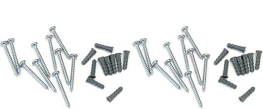 ClosetMaid 23587 MaxLoad Mounting Hardware, 1 Count (Pack of 2), Silver