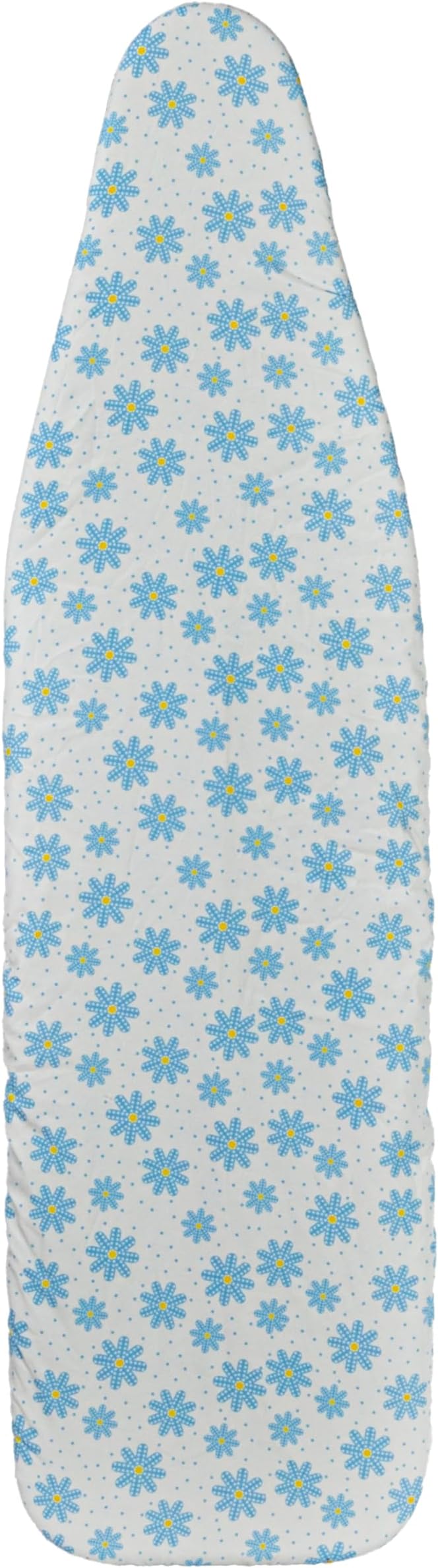 Household Essentials Deluxe Ironing Board Replacement Pad and Cover, Blue Floral Pattern