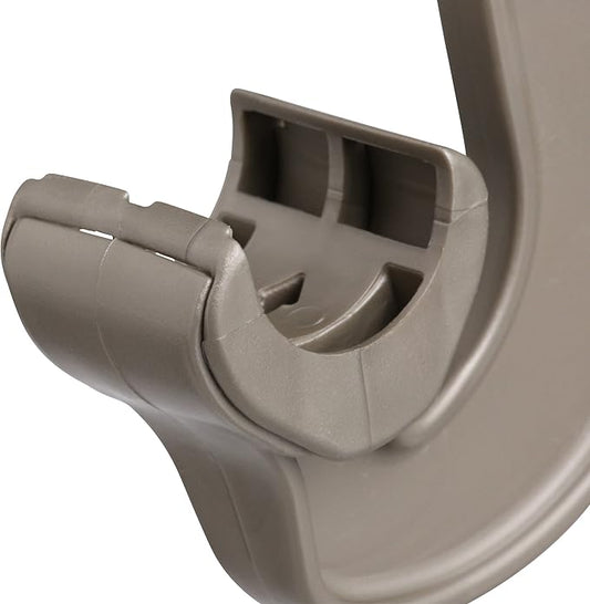 Closet Culture by Knape & Vogt 3 in. Champagne Nickel Snap-in Closet Hook