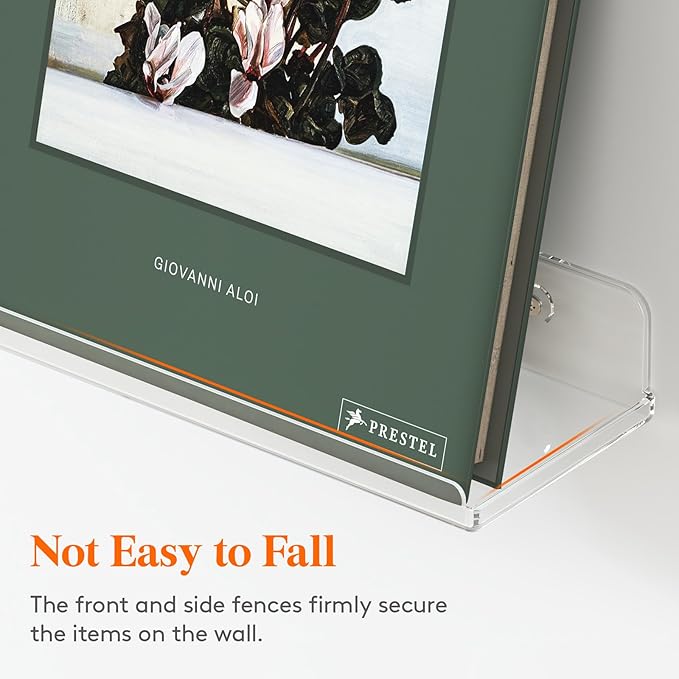 Lifewit Floating Shelves for Bathroom, 15" Clear Wall Organizer for Makeup, Perfume, Figures, Photo, Decor Shelf for Nursery, Living Room, Bedroom, Kitchen, Over Toilet Storage Rack, Clear, 2 Pack