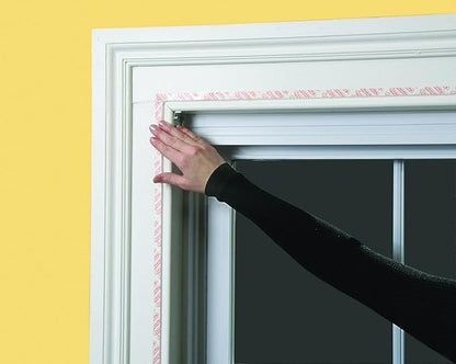 Frost King V73/4T Shrink Film Window KIT, 4-Pack, Clear, Transparent